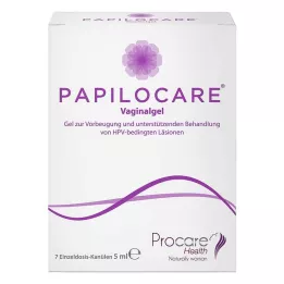 PAPILOCARE Κολπική γέλη, 7X5 ml