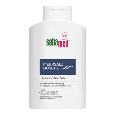 Ντους με θαλασσινό αλάτι Sebamed, 400 ml