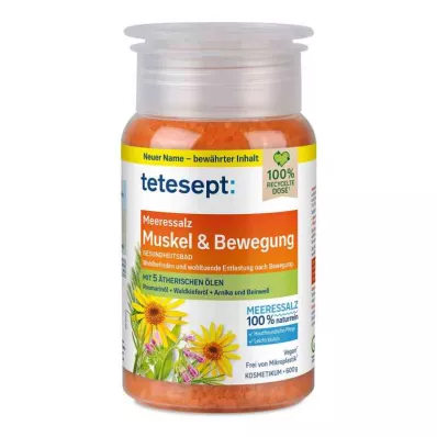 Κίνηση Tetesept Sea Salt Muscle & (600 g) Κίνηση Tetesept Sea Salt Muscle & (600 g)