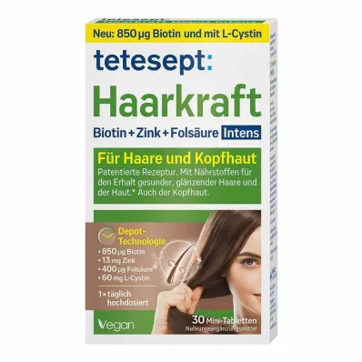 Ταμπλέτες Tetesept Haarkraft Depot Intens, 30 τεμ