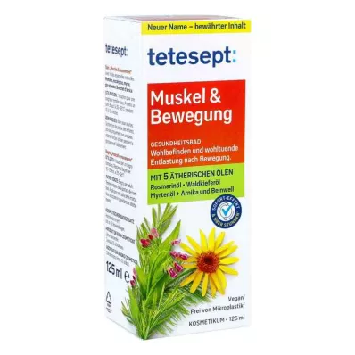 Λουτρό κίνησης Tetesept Muscle &amp; (125 ml)