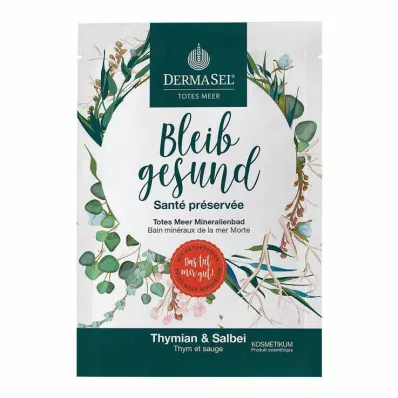 DERMASEL Κρύσταλλοι μπάνιου Νεκράς Θάλασσας Stay healthy, 60 g DERMASEL Κρύσταλλοι μπάνιου Νεκράς Θάλασσας Stay healthy, 60 g