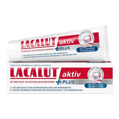 Οδοντόκρεμα Lacalut Aktiv Plus, 75 ml