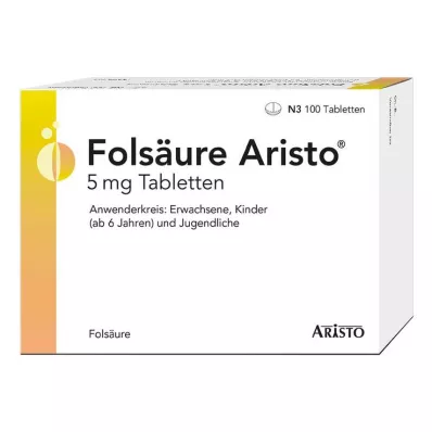 Φολικό οξύ Aristo 5 mg δισκία, 100 τεμ