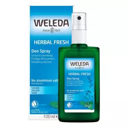 WELEDA Herbal Fresh Deo Spray Φασκόμηλο, 100 ml