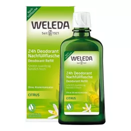 WELEDA Μπουκάλι αναπλήρωσης Citrus Fresh Deo Spray, 200 ml