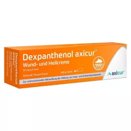 DEXPANTHENOL axicur κρέμα πληγών και επούλωσης 50 mg/g, 100 g