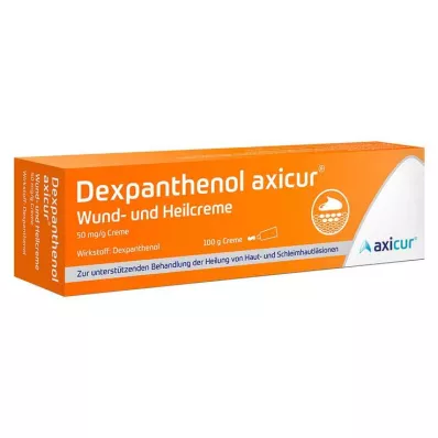 Dexpanthenol axicur® κρέμα επούλωσης τραυμάτων, 100 γρ