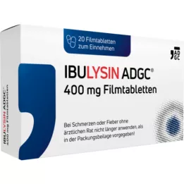 IBULYSIN ADGC 400 mg επικαλυμμένα με λεπτό υμένιο δισκία, 20 τεμάχια