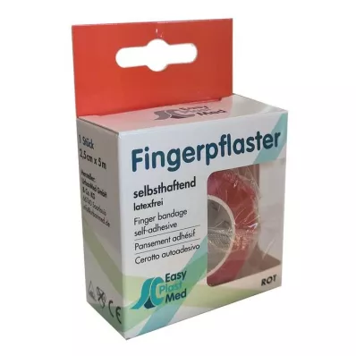 UM Γύψος δακτύλου Easyplast αυτοδημιούργητος 2,5 cmx5 m κόκκινος, 1 τεμάχιο