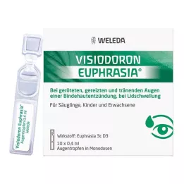 VISIODORON οφθαλμικές σταγόνες Euphrasia, 10X0.4 ml
