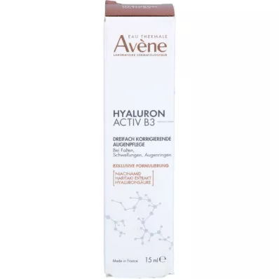 AVENE Hyaluron Activ B3 τριπλή διορθωτική φροντίδα ματιών, 15 ml