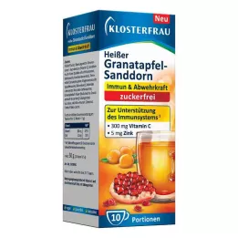 KLOSTERFRAU ζεστό ρόδι ιπποφαές χωρίς ζάχαρη, 10X5 g