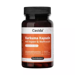 KURKUMA+INGWER+Κάψουλες λιβανιού υψηλής δόσης, 90 τεμάχια