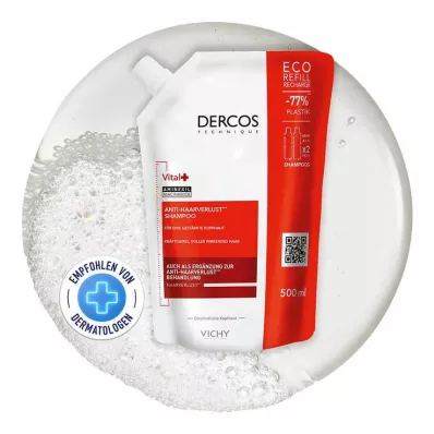 Vichy Dercos Vital Σαμπουάν με Aminexil, 500 ml
