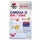 Σύστημα Doppelherz Omega-3 Gel-Tabs οικογένειας Strawberry Citrus, 60 τεμ