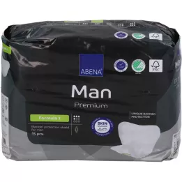 ABENA Man Premium formula 1 ένθετα, 15 τεμάχια