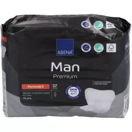 ABENA Man Premium formula 2 ένθετα, 15 τεμάχια