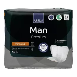 ABENA Man Premium formula 2 ένθετα, 15 τεμάχια