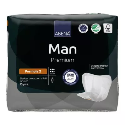 Πάτοι Abena Man Premium formula 2, 15 τμχ