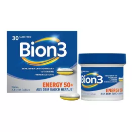 BION3 50+ Ενεργειακά δισκία, 30 κάψουλες