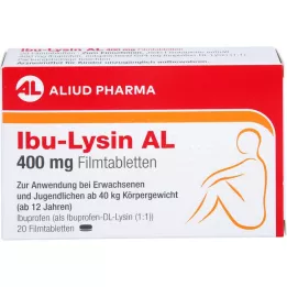 IBU-LYSIN AL 400 mg επικαλυμμένα με λεπτό υμένιο δισκία, 20 τεμάχια
