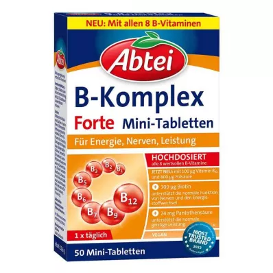 ABTEI Βιταμίνη B complex forte δισκία, 50 τεμάχια