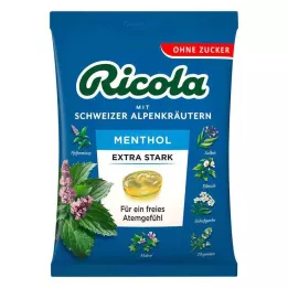 RICOLA o.Z.Beutel Μενθόλη έξτρα ισχυρά γλυκά, 75 g
