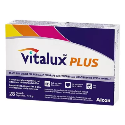 Κάψουλες Vitalux Plus, 28 τεμ