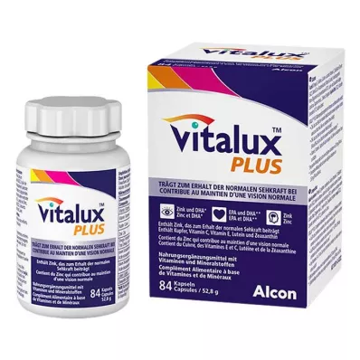 Κάψουλες Vitalux Plus, 84 τεμ