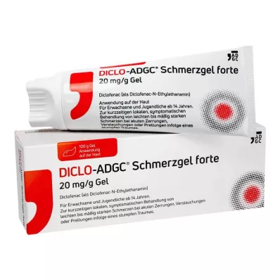 DICLO-ADGC® πήκτωμα πόνου forte 20 mg/g, 100 g