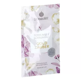 DERMASEL Μπάνιο με αφρό Νεκράς Θάλασσας Gold Magic, 40 ml
