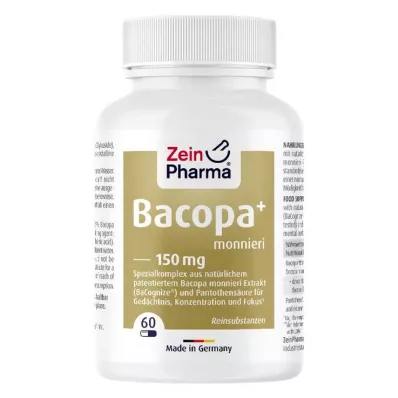 BACOPA Monnieri Brahmi 150 mg κάψουλες, 60 κάψουλες