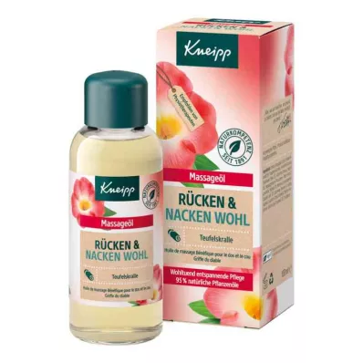 Λάδι μασάζ Kneipp για την ευεξία του αυχένα &amp; (100 ml)