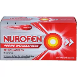 NUROFEN μαλακές κάψουλες 400 mg, 30 τεμάχια