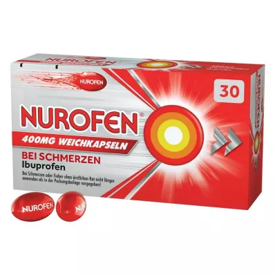 NUROFEN 400 mg μαλακές κάψουλες, 30 τεμ