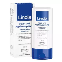 LINOLA Κοντίσιονερ για τα μαλλιά και το τριχωτό της κεφαλής, 200 ml