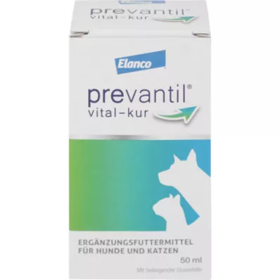 PREVANTIL εναιώρημα vital-kur για σκύλους/γάτες, 50 ml