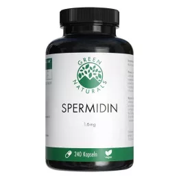 GREEN NATURALS Σπερμιδίνη 1,6 mg vegan κάψουλες, 240 τεμάχια