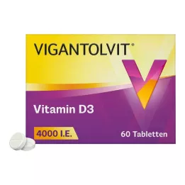 VIGANTOLVIT Δισκία βιταμίνης D3 4000 I.U., 60 κάψουλες