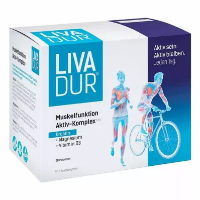 LIVADUR Muscle Function Active Complex Sticks, 30 τεμάχια