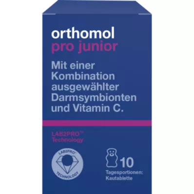 ORTHOMOL μασώμενα δισκία pro junior, 10 τεμάχια