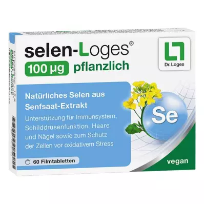 Selenium-loges 100 μg φυτικά επικαλυμμένα με λεπτό υμένιο δισκία (60 τεμάχια)