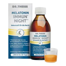 DR.THEISS Χυμός Melatonin Immune Night, 200 ml
