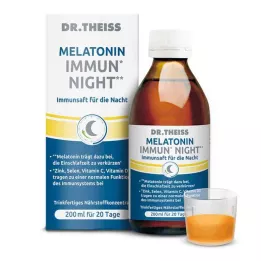 DR.THEISS Χυμός Melatonin Immune Night, 200 ml