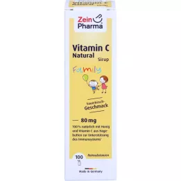 VITAMIN C NATURAL 80 mg Οικογενειακό σιρόπι, 50 ml