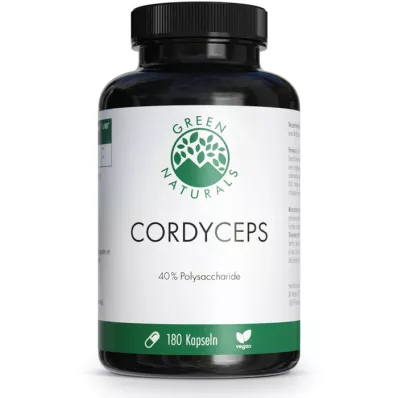 GREEN NATURALS Κάψουλες Cordyceps sinensis, 180 κάψουλες