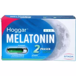 HOGGAR Μελατονίνη DUO Κάψουλες ύπνου, 30 κάψουλες