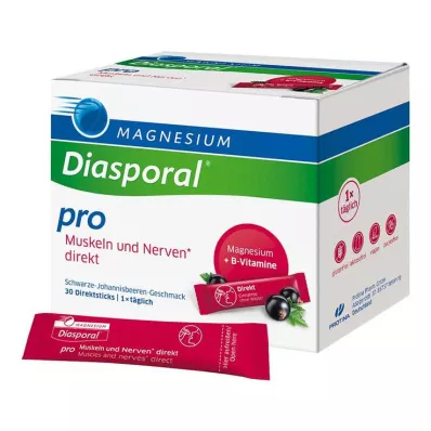 Magnesium Diasporal pro + B-Vit.Musk.+ Nerves Direct, 30 τεμ