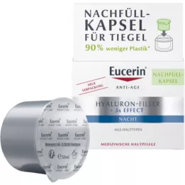 EUCERIN Συμπλήρωμα Anti-Age Hyaluron-Filler Night Refill, 50 ml